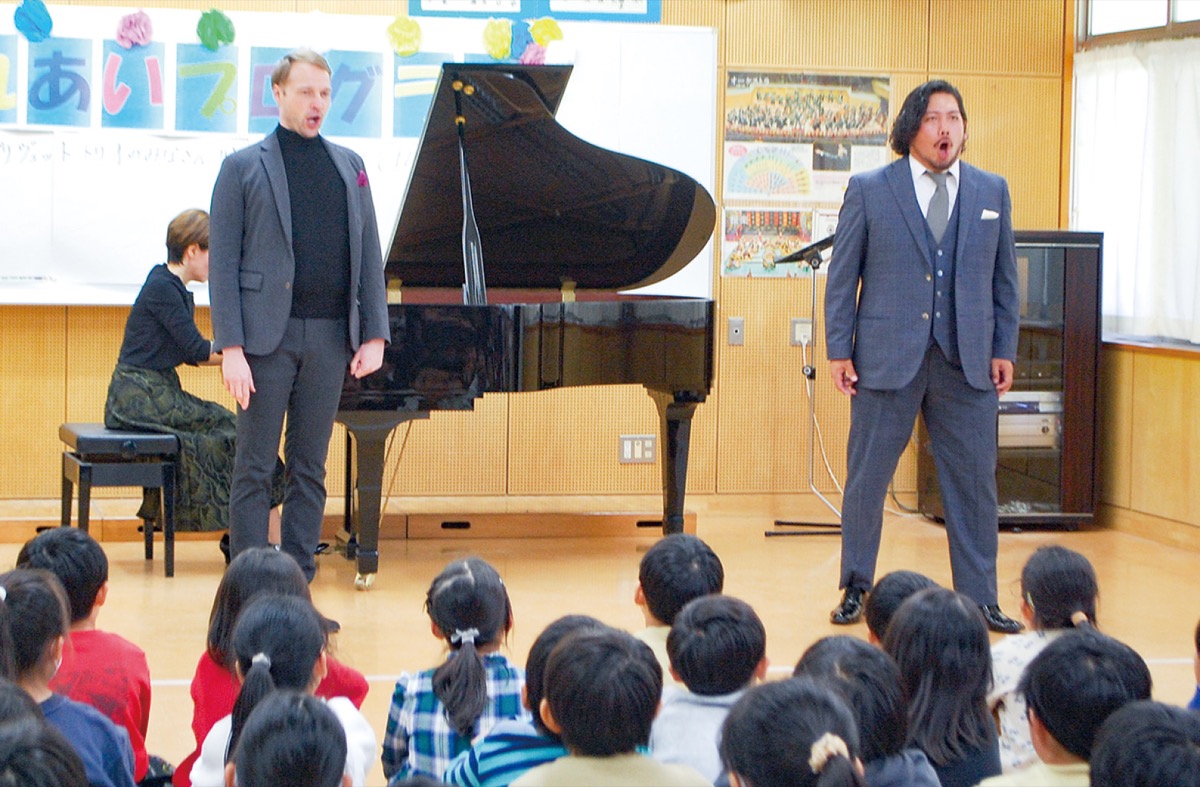 オペラを間近で鑑賞