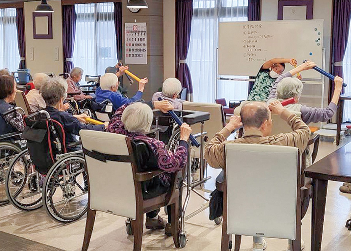 医療法人運営の老人ホーム