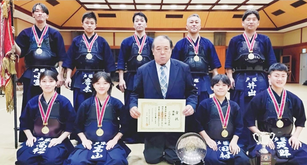 神奈川県大会で優勝