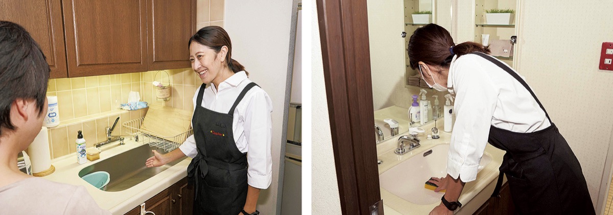 きれいを保つためのクリーニングも人気