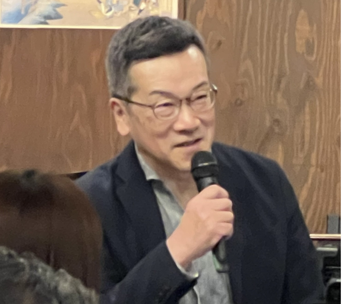 解説する三村さん
