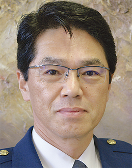 神奈川県警察学校の校長を務める 野田 次郎さん 相模原市在住　57歳