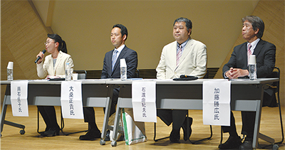 市議選に向け４氏が語る