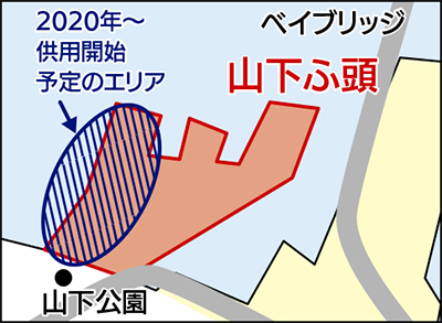 山下ふ頭をリゾートへ