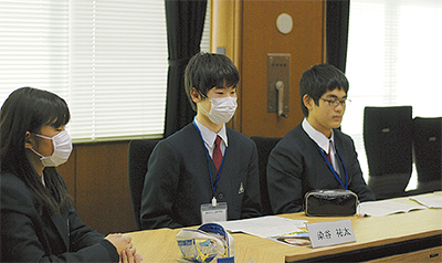 区役所で職業体験