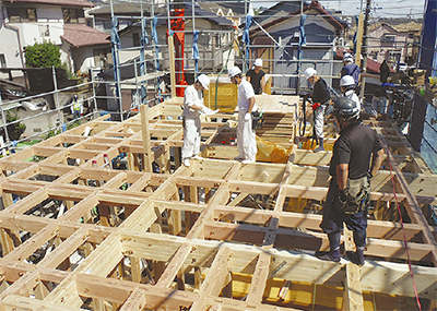 健康志向の本格木造住宅