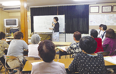 専門医の話を身近な場所で