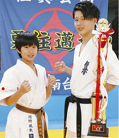 川村嵐君が全国初制覇