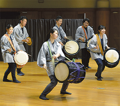 栄区の魅力を和太鼓で