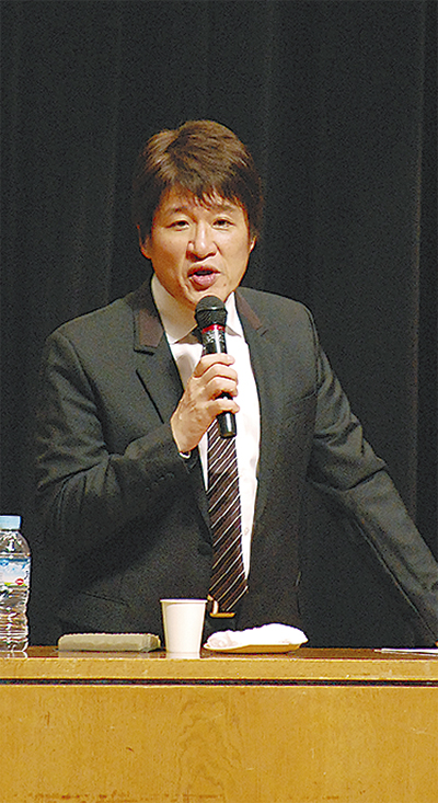 林修さん、中区で講演