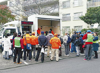 合同訓練でノウハウ共有