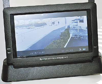 ４台目の防犯カメラ設置