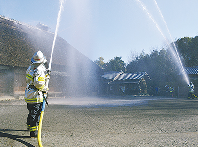 古民家を火災から守る