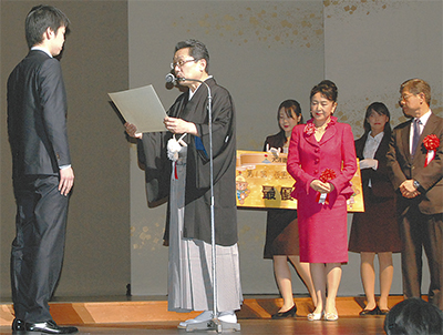 大洋建設50周年祝い