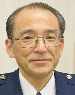 3月22日付で磯子警察署の署長に就任した 熊田 嘉範さん 磯子区出身 57歳