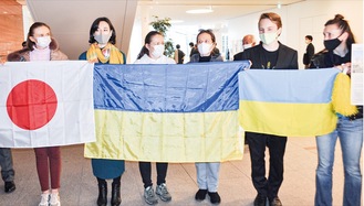 平和を祈るウクライナの人々（日本在住者）