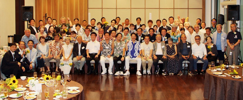 会員ら約60人が出席した＝同団体提供