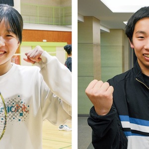 岡田さん（左）と茜ケ久保さん