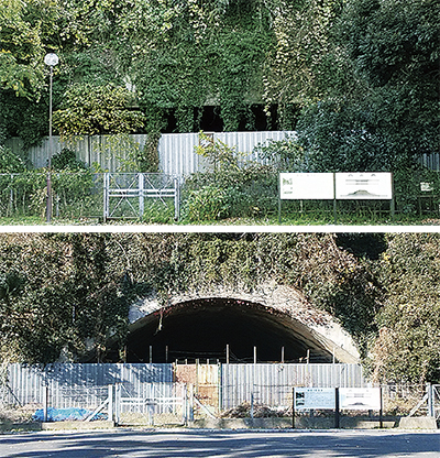 野島に残る戦跡