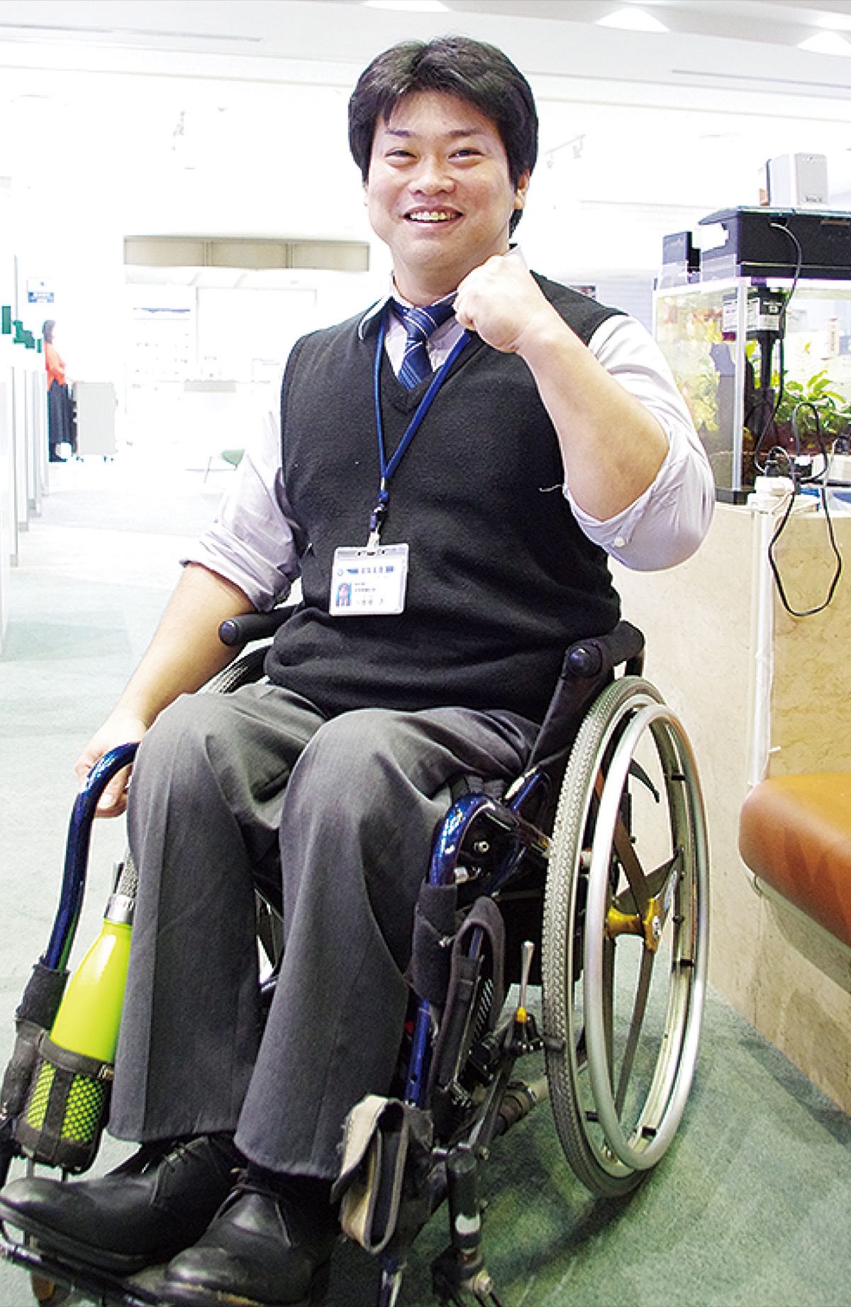 意欲を燃やす小曽根さん