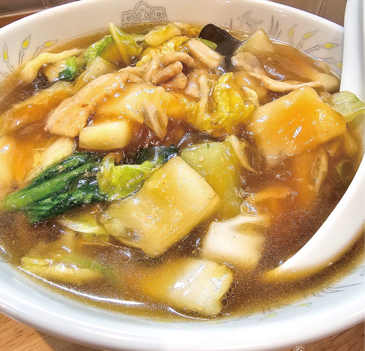 人気の「肉そば」