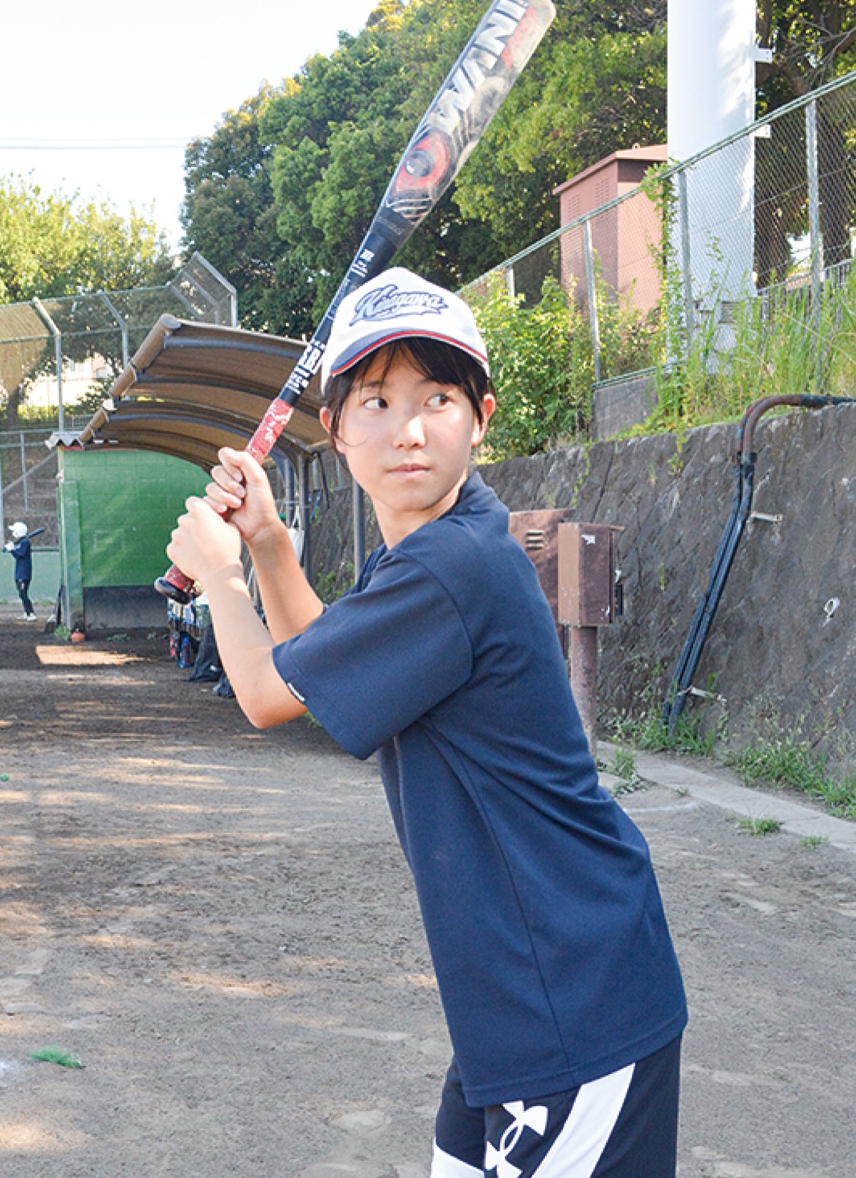 中学女子野球の県代表に