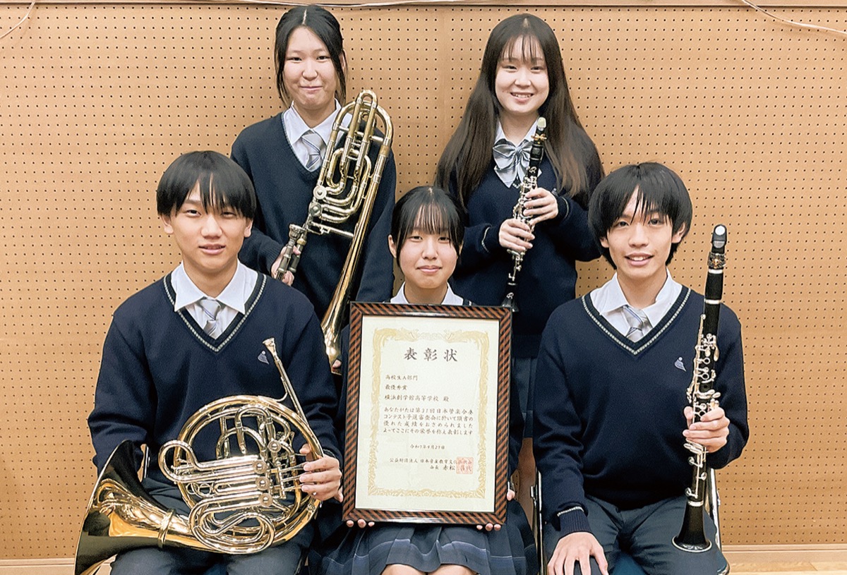 吹奏楽部が全国大会へ
