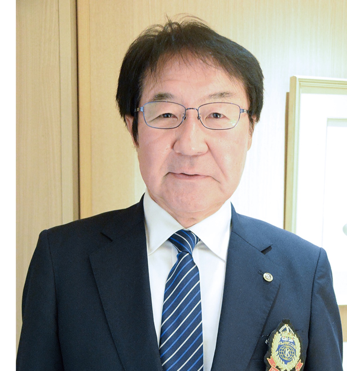 地元奉仕団体　会長の横顔