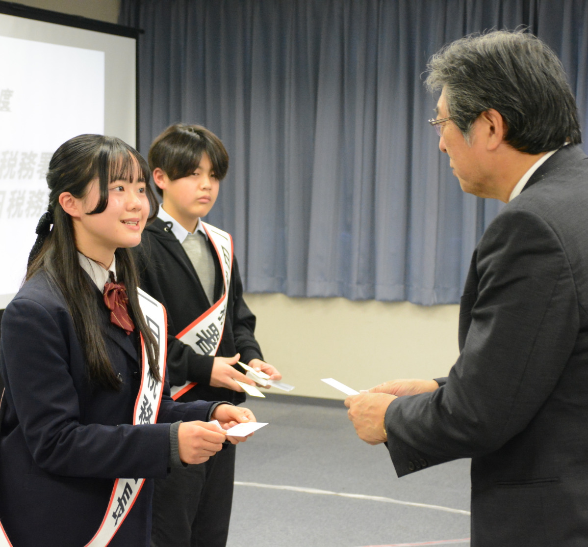 小中学生が一日署長に