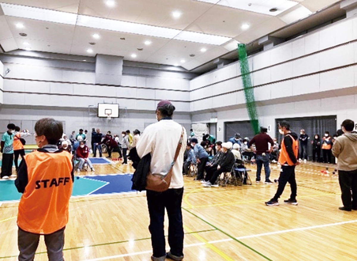 年に１度のボッチャ大会