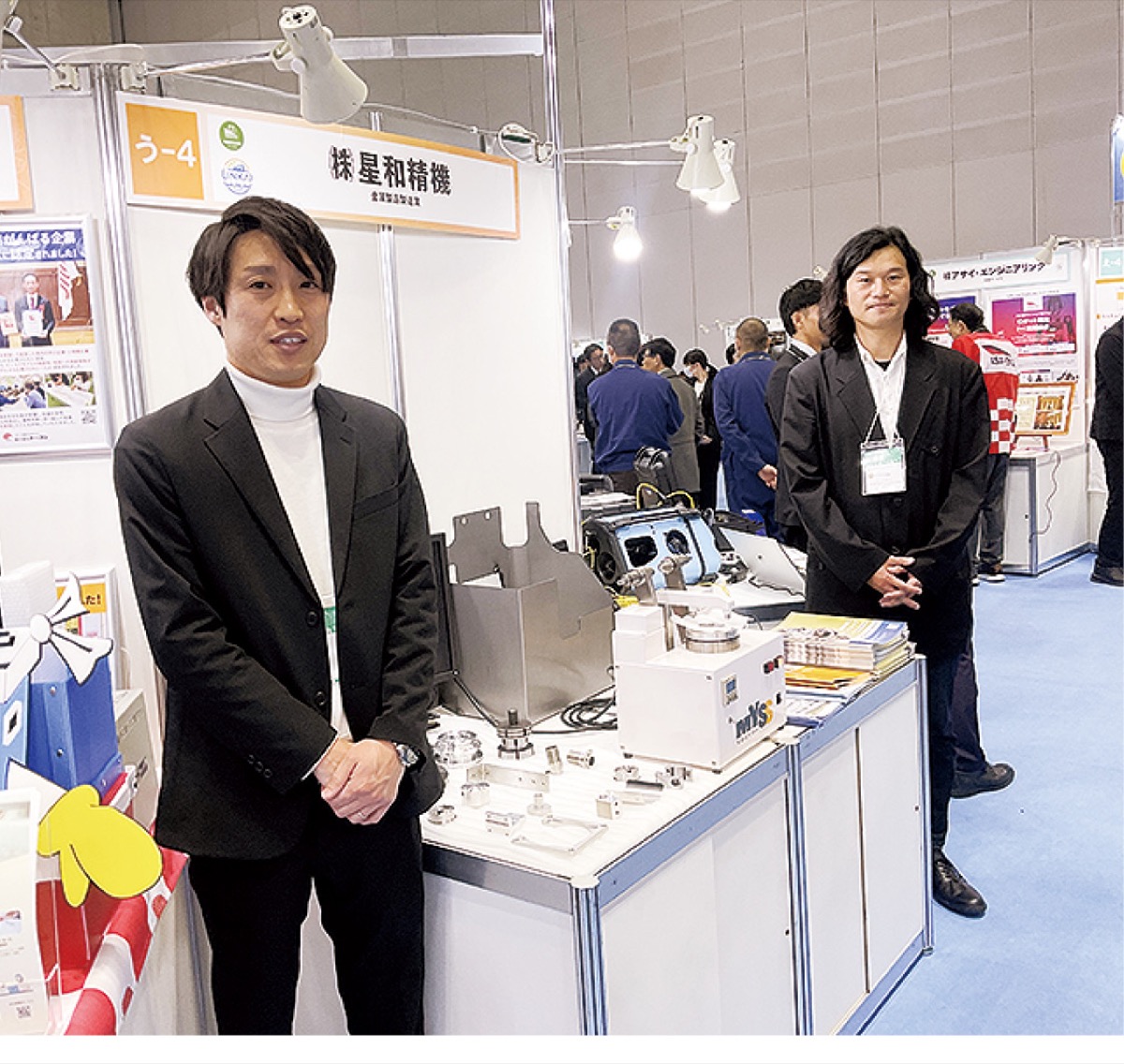 初出展の（株）REJ