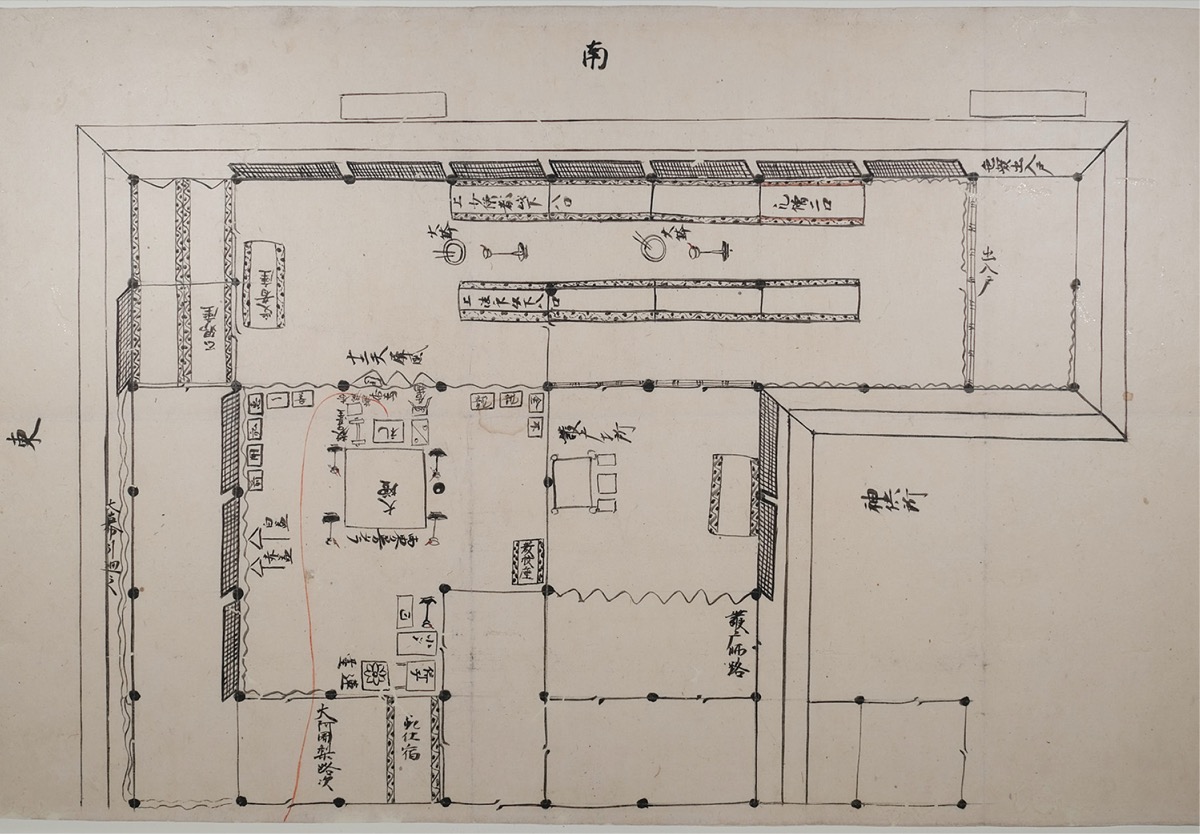 国宝 三摩耶戒道場図(鎌倉時代)称名寺蔵・神奈川県立金沢文庫保管=同館提供