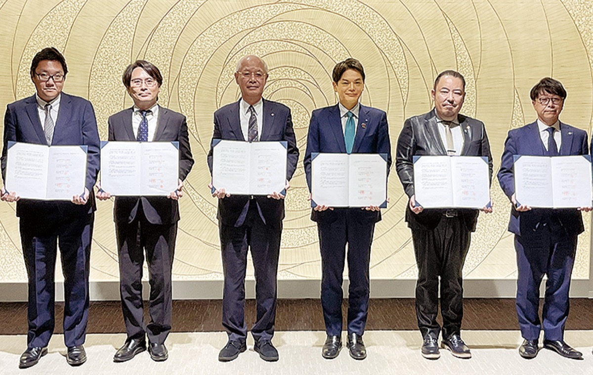 災害協定を結んだ事業者ら