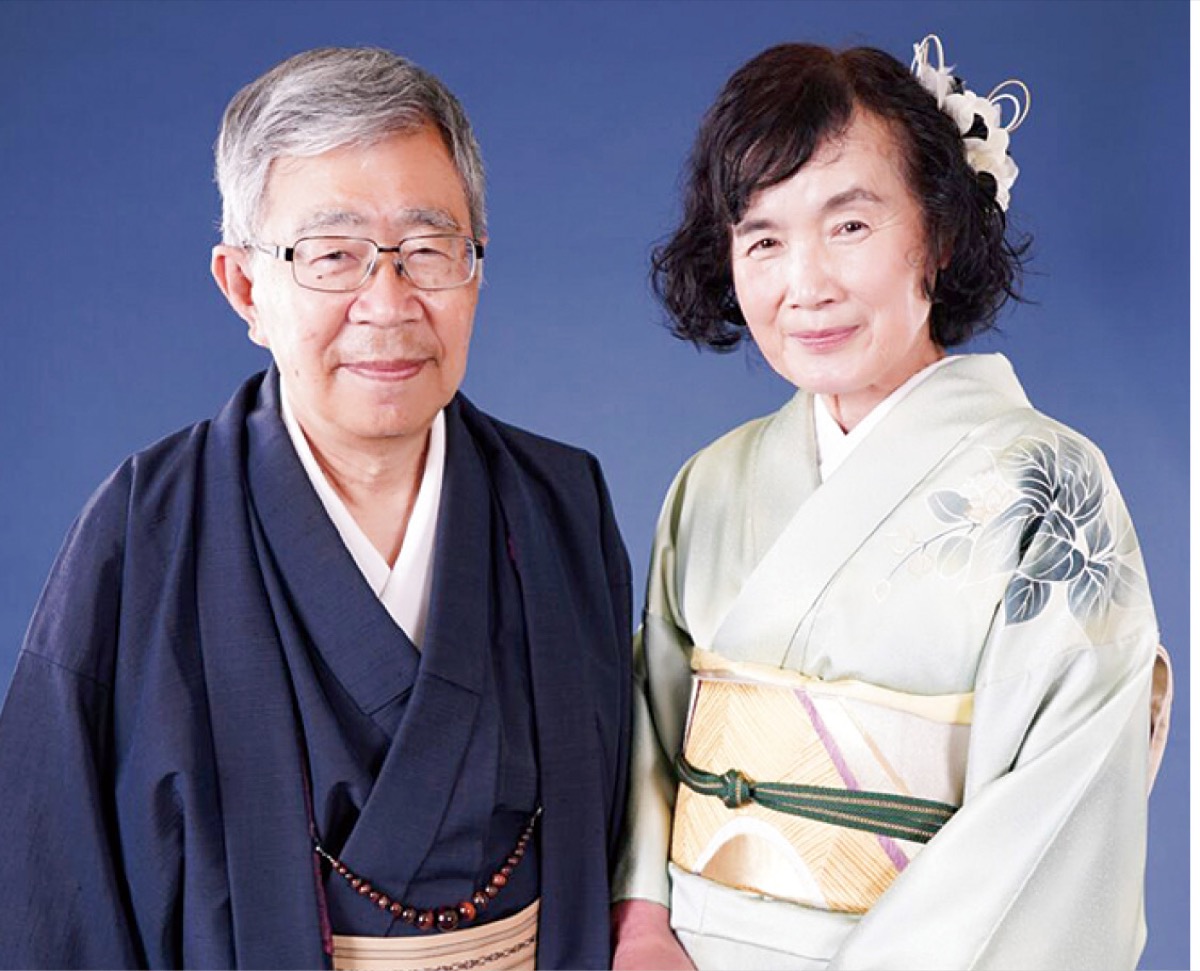夫婦の記念の1枚に