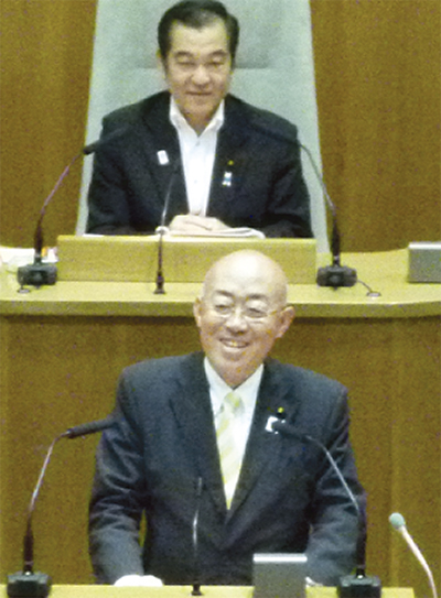 林市長に一般質問を行いました