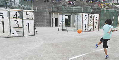 浜中でスポーツ体験