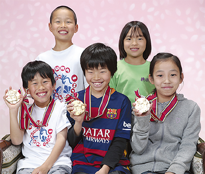 磯子児童、３部門で優勝