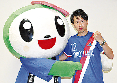 試合前イベントに登場