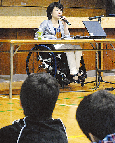 「目標持ち、日々努力を」