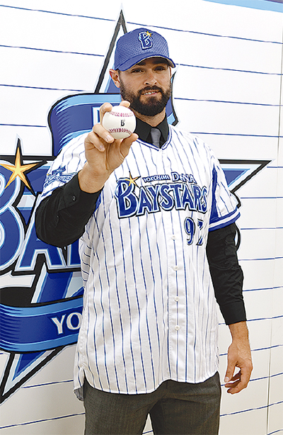 ブロードウェイ投手が入団