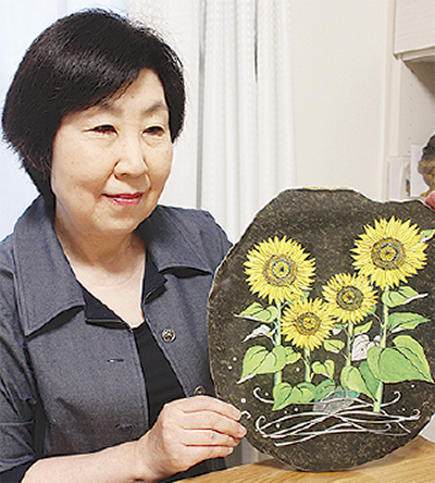 技術生かし墓石彩る