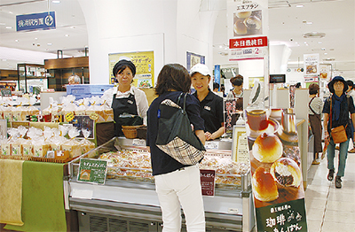 そごう初出店で好評