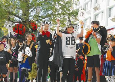 洋光台地区でハロウィーン