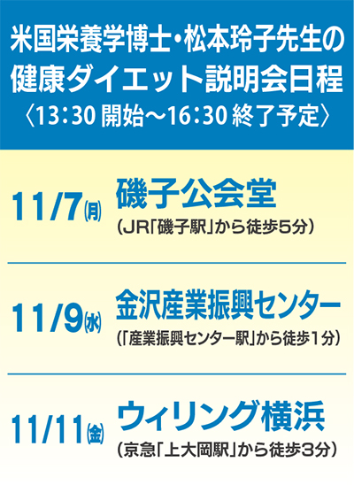 やせて太らない体作りが特徴