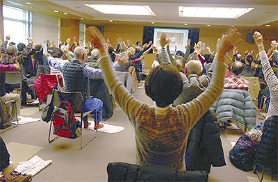 ＩＳＯＧＯ体操を実践