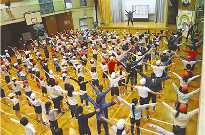 森東小が学校特別賞