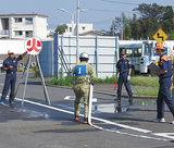 訓練成果競い合う