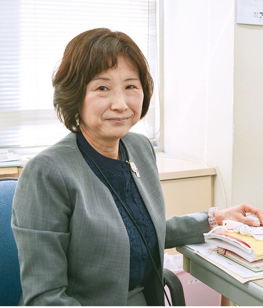 表彰を受けた野口さん