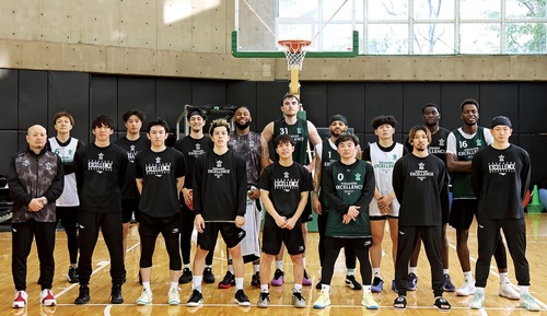 プレーオフを控える選手ら