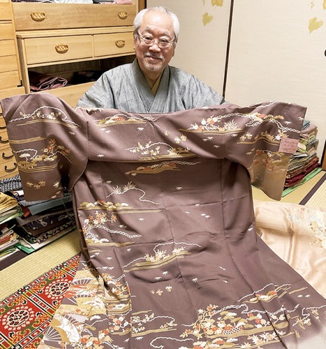 「お正月などハレの日の装いに」と 池田さん